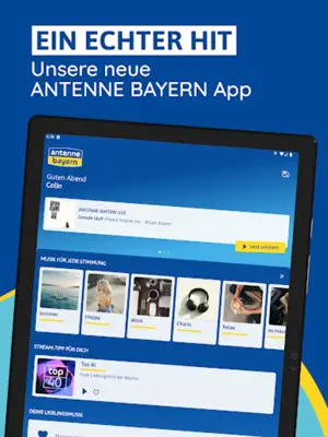 ANTENNE BAYERN android App screenshot 4